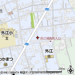 鳥取県境港市外江町1737-2周辺の地図