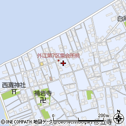 鳥取県境港市外江町2671-6周辺の地図