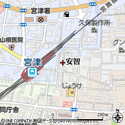 京都府宮津市安智2406周辺の地図