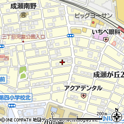 東京都町田市成瀬が丘3丁目7周辺の地図