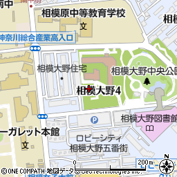 神奈川県相模原市南区相模大野4丁目周辺の地図