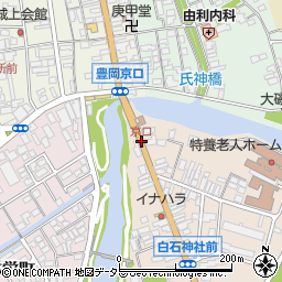 京口周辺の地図