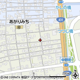 鳥取県境港市中野町119周辺の地図