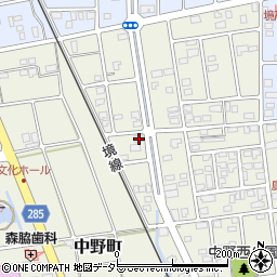 鳥取県境港市中野町5612周辺の地図