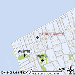 鳥取県境港市外江町2774-2周辺の地図
