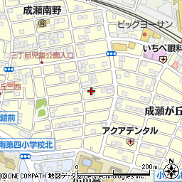東京都町田市成瀬が丘3丁目7-5周辺の地図