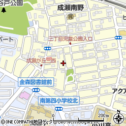 東京都町田市成瀬が丘3丁目30-20周辺の地図