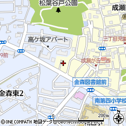 東京都町田市成瀬が丘3丁目1105-30周辺の地図
