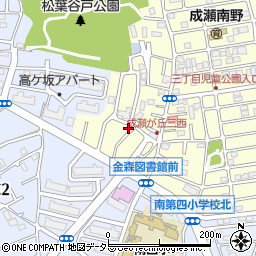 東京都町田市成瀬が丘3丁目1105-67周辺の地図