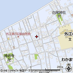 鳥取県境港市外江町2626-1周辺の地図