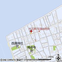 鳥取県境港市外江町2777周辺の地図