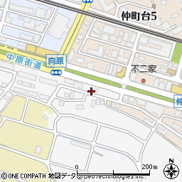 神奈川県横浜市都筑区桜並木20-65周辺の地図