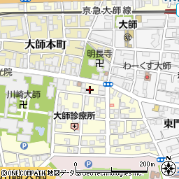 吉田銃砲火薬店周辺の地図