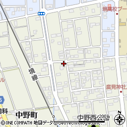 鳥取県境港市中野町5391-1周辺の地図