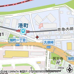 Ｄパーキングハイタウン川崎第１駐車場周辺の地図