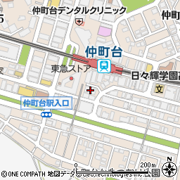 ヤマヒヨウＢ館ビル周辺の地図