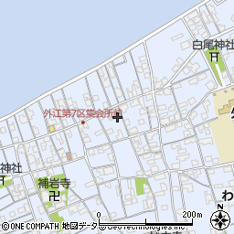 鳥取県境港市外江町2644周辺の地図