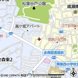 東京都町田市成瀬が丘3丁目1105-32周辺の地図