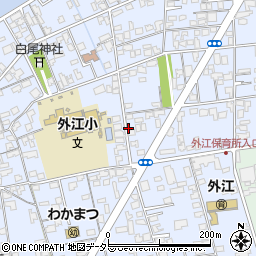 鳥取県境港市外江町1749周辺の地図