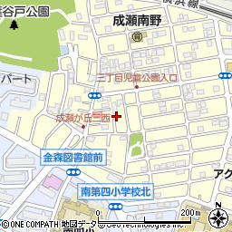 東京都町田市成瀬が丘3丁目30-27周辺の地図