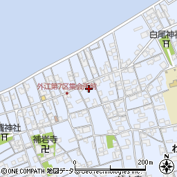 鳥取県境港市外江町2675周辺の地図