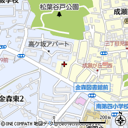 東京都町田市成瀬が丘3丁目1105-29周辺の地図