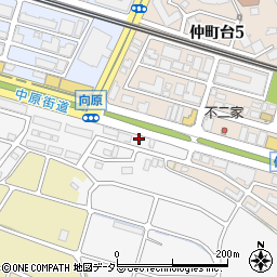 神奈川県横浜市都筑区桜並木20-45周辺の地図