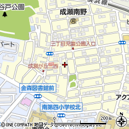 東京都町田市成瀬が丘3丁目30-18周辺の地図