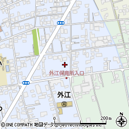 鳥取県境港市外江町1726周辺の地図