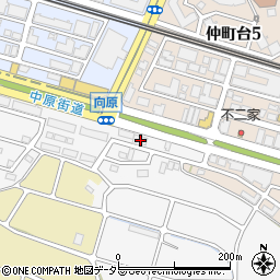神奈川県横浜市都筑区桜並木20-43周辺の地図