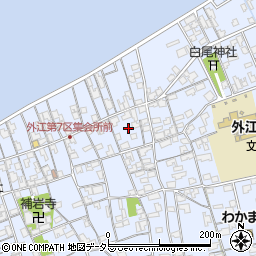 鳥取県境港市外江町2626周辺の地図