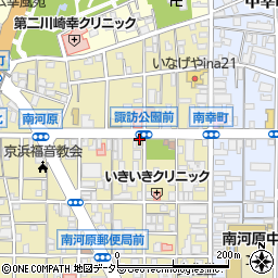 稲垣薬局　川崎店周辺の地図