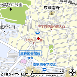 東京都町田市成瀬が丘3丁目30-4周辺の地図