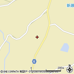 中津川山口線周辺の地図