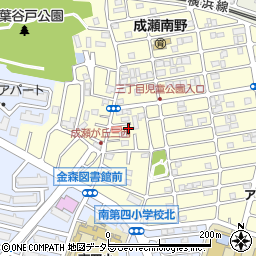 東京都町田市成瀬が丘3丁目30周辺の地図