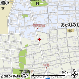 鳥取県境港市中野町2913-1周辺の地図