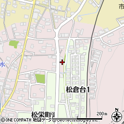 岐阜県美濃市松森2021周辺の地図