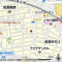 東京都町田市成瀬が丘3丁目6-13周辺の地図