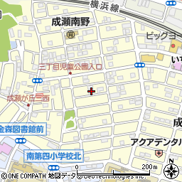 東京都町田市成瀬が丘3丁目18-10周辺の地図