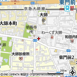 川崎信用金庫大師支店周辺の地図