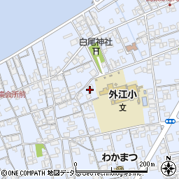 鳥取県境港市外江町2103周辺の地図