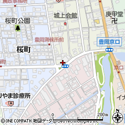 兵庫県豊岡市城南町17-22周辺の地図
