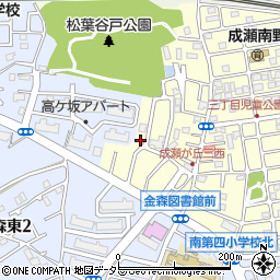 東京都町田市成瀬が丘3丁目1109-10周辺の地図