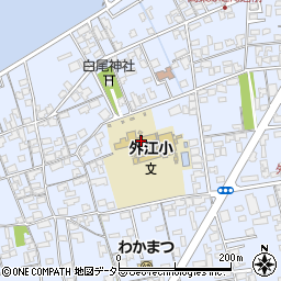 鳥取県境港市外江町2105周辺の地図