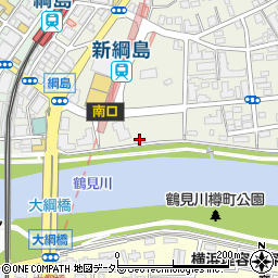綱島サブセンター周辺の地図