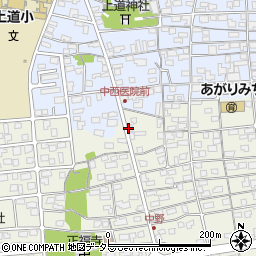 有限会社堀田材木店周辺の地図