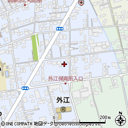 鳥取県境港市外江町1726-3周辺の地図
