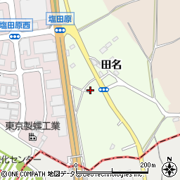 神奈川県相模原市中央区田名10449周辺の地図