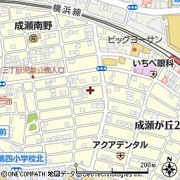 東京都町田市成瀬が丘3丁目6-6周辺の地図