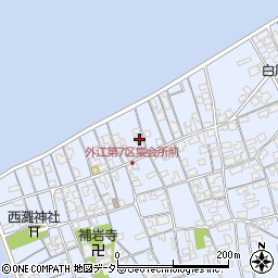 鳥取県境港市外江町2740-2周辺の地図